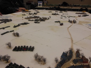 French Cavalry to turn the flank